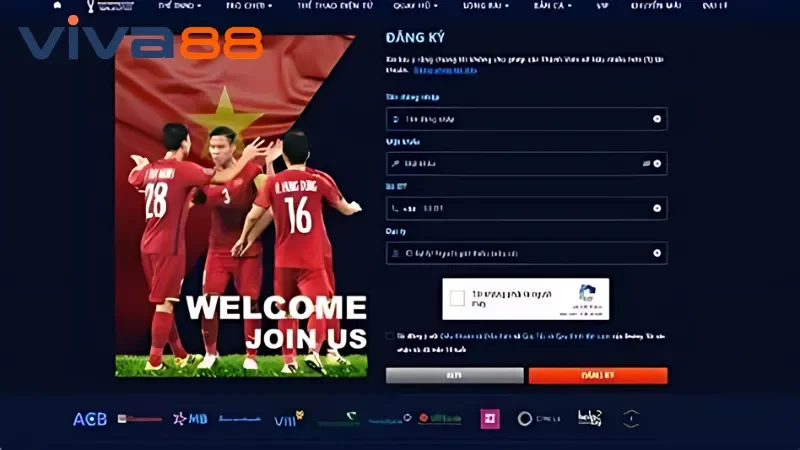 Hướng Dẫn Đăng Ký Viva88 Thành Công Để Trải Nghiệm Cá Cược